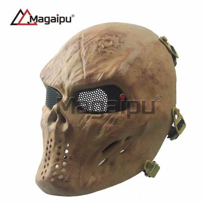 China Airsoft Ghost Skull Full Face Paintball Mask Skull For Outdoor Game for sale