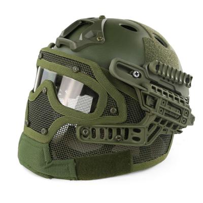 China Factory direct sale bk/de/od/gray ABS plastic hot ABS tactical fast combat helmet for sale