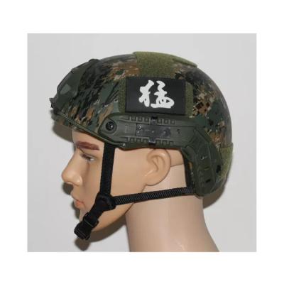 China High Quality Thicknesstactical ABS Plastic 2mm MH Camouflage Fast Lightweight ABS Helmet for sale