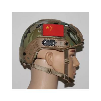 China ABS factory direct sale 2.5mm plastic paratrooper pj fit camouflage tactical fast helmet for sale