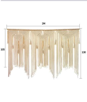 China Rustic Living Room Wall Decor Extra Large Macrame Wall Hanging Tapestry for sale