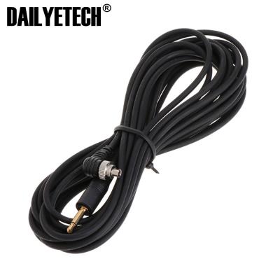 China Camera 3m Cable Light Trigger for Studio 3.5mm Plug to Male Photography PC Sync Flash Rope for sale