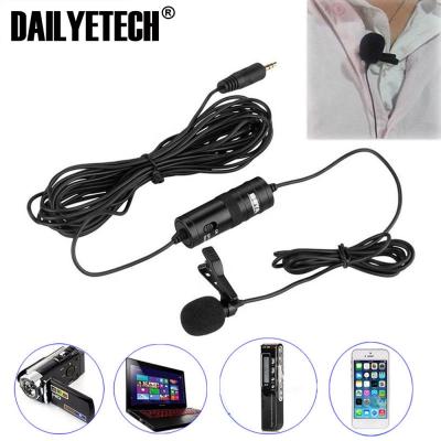 China Omnidirectional Lavalier Microphone BY-M1 Lavalier Microphone For DSLR Camcorder GL for sale