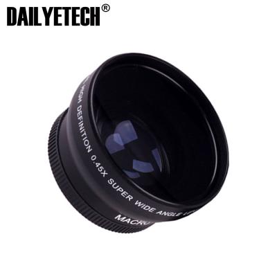 China 58mm Super High Definition 0.45X Wide Angle Lens With Macro Attachment For Canon EOS From DAILYETECH DE07040002 for sale