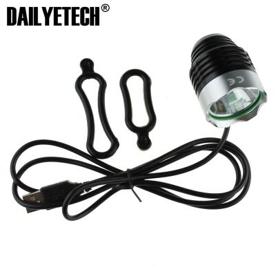 China DAILYETECH DE-OUT002 XM-L T6 LED USB Bicycle Headlight Waterpoof Bike Light Lamp for sale