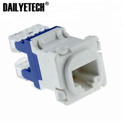 China Dailyetech Network Cable CAT6 RJ45 8P8C Network LAN Data Jack Mech Insert Plug for sale