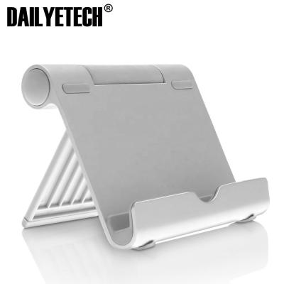 China Portable Fold-out Metal Desk Mount Stand Folding Stand For iPad Air Pad Tablet Mobile Phone for sale