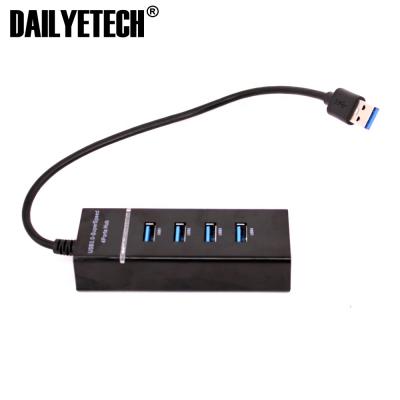 China 4 Port USB 3.0 HUB USB3.0 Splitter Adapter Cable 5Gbps Blue Light For Macbook Desktop Laptop DE-USB018 for sale