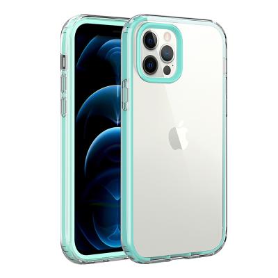 China Anti-fall For iPhone 12 Luxury Transparent Case Phone Cases For iphone 11 pro Max Shockproof Hard Cover for sale