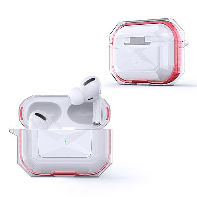 China For Airpod Pro Clear Case For AirPods Pro Case TPU Shockproof Clear Earphone Case Cover Transparent Earphone Accessories for sale