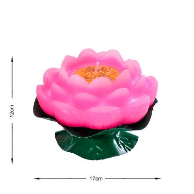 China Cheap And High Quality Lotus Supplies 17CM Buddha Offering Buddha Lamp Candle for sale