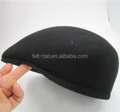 China breathable & Waterproof raw 100% Australian wool felt scally hat for sale