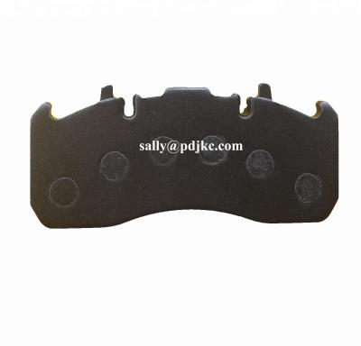 China Semi-metalic WVA29173 NAO BPW Trucks Ceramic Brake Pads for sale