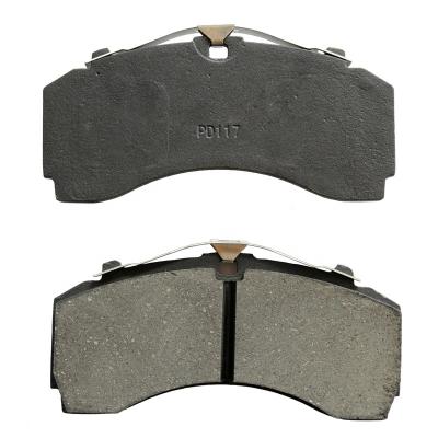 China GDB5117 Truck Brake Pads For ANTOS AROSS ATEGO 244.5*111.2*29.7 for sale