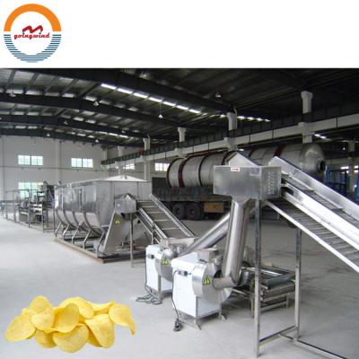 China Full automatic potato chips making machines french fries process machine good potato price for sale for sale