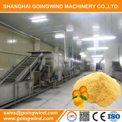 China fruit & automatic orange vegetables powder making machine orange powder production line factory equipment good price for sale for sale