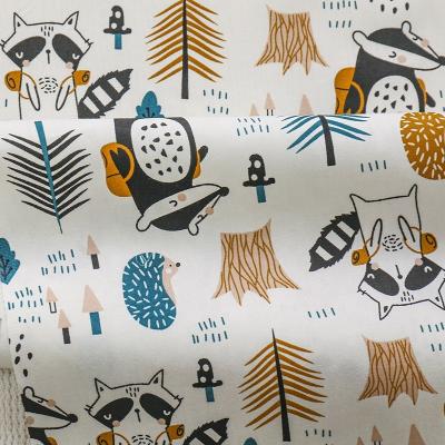 China Blackout 100% cotton printed fabric for baby bedding for sale