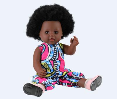 China Factory Price Hot Sale Baby Clothing Manufacturer 2021Custom Changeable Black Dolls Toys Baby - Doll For Children for sale