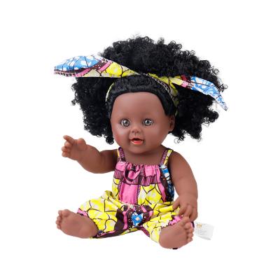 China New Changeable Dressing Dolls Wholesale African Black Baby Dolls Custom Made Baby - Doll Toys For Children for sale