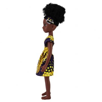 China Changeable Black Plastic Doll Chest Flat Clothing 100Cm African Girl Baby - Doll for sale