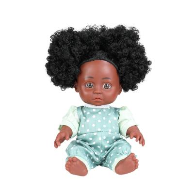 China Changeable Dressing 10 Inch Lifelike Baby Dolls For Kids Fashion Doll Black Girl Baby - Doll For Wholesales for sale