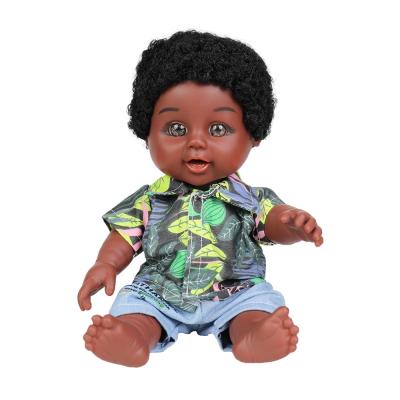 China Changeable Dressing Fashion Dolls 10 Inch Silicon Baby Vacation Outfits - Realistic Doll Wholesales African Black Doll for sale