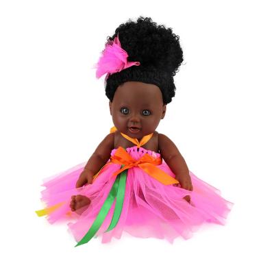 China 2021 Changeable Fashion Hot Selling 12 Inch Fashion Girl's Toy For Kids Black Girl's Popular Baby Doll for sale