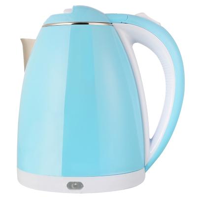 China 360 Degree 220v Appliances 1.8L 1500W Electric Kettle Hot Water Boiler Stainless Steel Low Rotation Household Electric Tea Kettle for sale