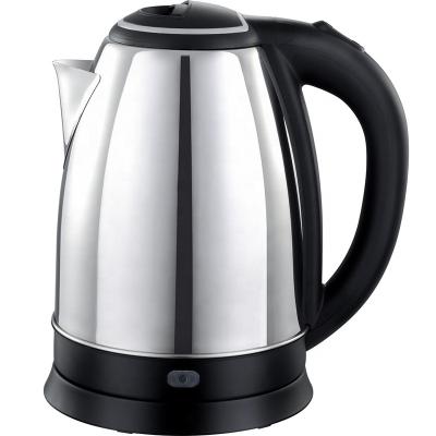 China 360 Degree Wholesale 1.8L/1500W Model 207 Low Rotation Best Price Kettle,Electric Fast Boiling Cordless Kettle,Electric Kettle Stainless Steel for sale