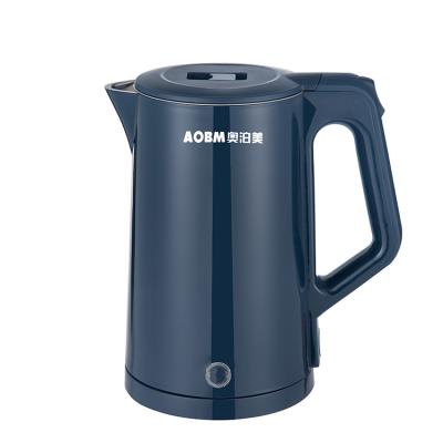 China 360 New Arrival 2 Degree Rotation Low Temperature Control Layer 304 Cordless Housing Plastic Stainless Electric Kettle for sale