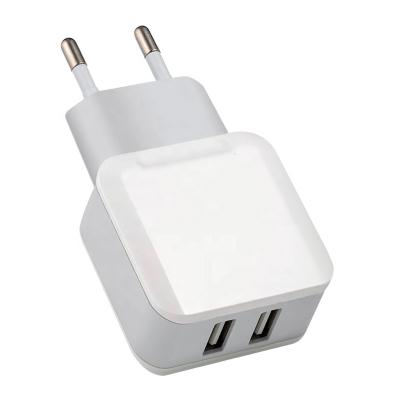 China Portable Dual USB Charger 2.1A Portable USB Charger Adapter for sale