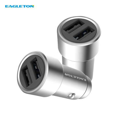 China Mobile Phone Tablet MP3 GPS OEM CE ROHS Car Charger 2.4A Aluminum Alloy Mini Car Charger Adapter Usb Car Charger Fast for sale