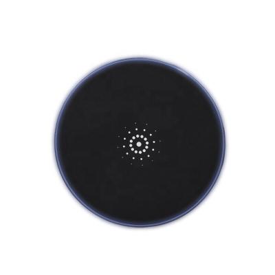 China Mobile Phone 5W Qi Wireless Charger Pad LED Lightweight Fast Charging Wireless Charger For IP Max Xs X 8 Plus for sale