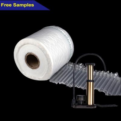 China Factory Price Waterproof and Shockproof Air Column Film Cushioning Wrap Roll Wrapping Bubble Roll Airbag Wrap for sale