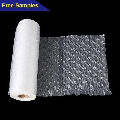 China No Leakage Air Cushion Machine Air Inflated Dunnage Bags Bubble Air Wrap Package Air Cushion Bubble Film for sale