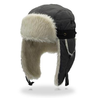 China Russian COMMON Custom Fur Adjustable Winter Snow Hat Women for sale