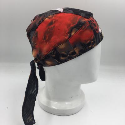 China JOINT Custom Unisex Print Sports Head Scarf Pirate Hat Bandit Hat for sale