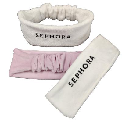 China Fabric Spa Free Giving Headbands For Skin Care Cosmetic Facial for sale