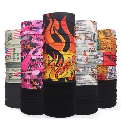 China Headwear Full Printing Multifunctional Microfiber Polyester Tube Bandana for sale