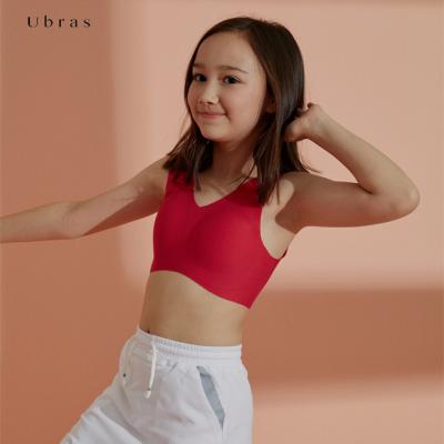 China Ubras UG114059 One Piece Drop Shipping High Elastic Waist Padded Soft Lightweight Thin Design Girls Bras for sale