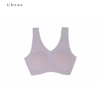 China Ubras UG114059 One Piece Invisible Girls Youth Bra 7-11 Years One Size Breathable Modal Girls Bra for sale