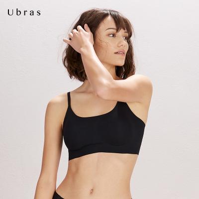 China Ubras UU11004 Dropshipping Seamless QUICK DRY Invisible Women Invest One Size Bra and Brief Sets for sale