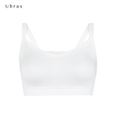 China Ubra Antibacterial For Work And For Life Fashion UW124179 Hook Back Female Attractive V-neck Cotton Plus Size Underwear for sale