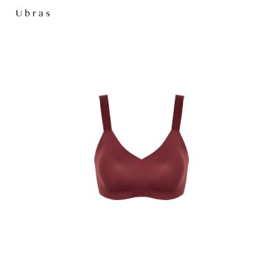 China New Ubras UB12918 QUICK DRY Design Seamless Underwear Adjusted Straps B-F Cup Big Plus Size Bra for sale