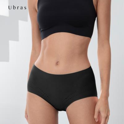 China Ubras US23005 Antibacterial Drop Shipping High Waist Solid Color Seamless Female Corrective Underwear for sale