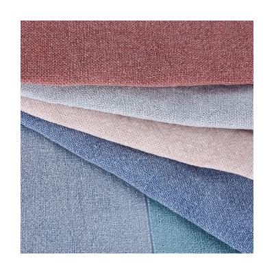 China Customization Colorful Upholstery Water Resistant Backing Linen Yarn Dyed Home Textile Fabric For Garment-Coat/Jacket for sale