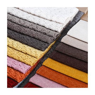 China Water Resistant Tweed Fabric Custom Weight 460gsm Chenille Polyester Middle Coating 100% Polyester Fabric for sale