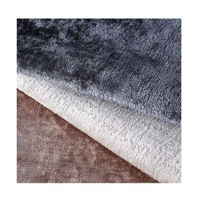 China Hot Sale Product Waterproof Hometextiles Fabric 100%Poly Chenille Velvet Upholstery Fabric For Sofa for sale