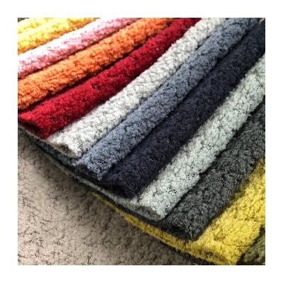 China Soft Sheep Wool Touching Modern Household Textile Fabrics Sectional Custom Wholesale Stretch Fabric Printing for sale