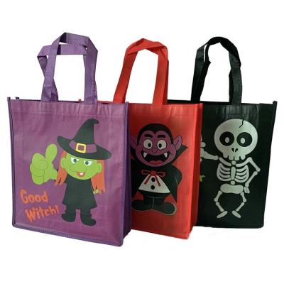 China Handled Promotion Package Customized Color Cartoon Handmade Sewing non woven bags for sale